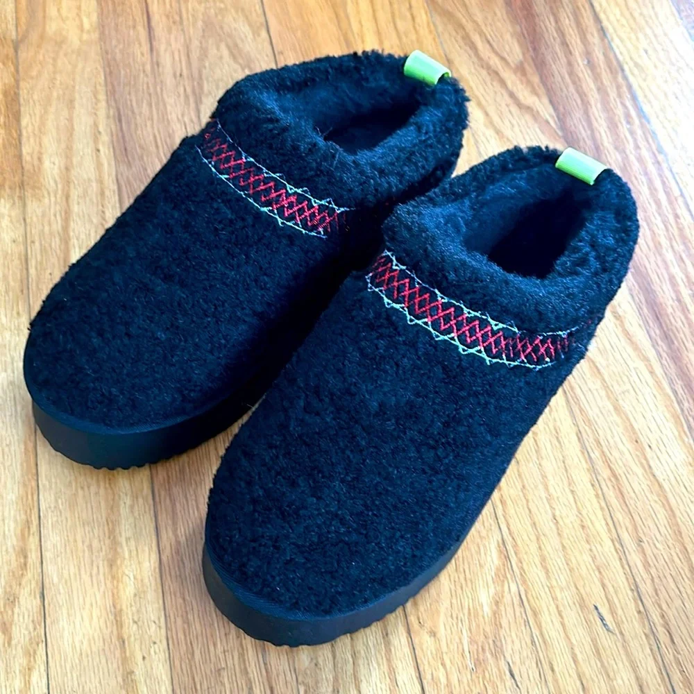 KIFIWUI Platform Mini Ankle Boots/Slippers - Picture 1 of 6